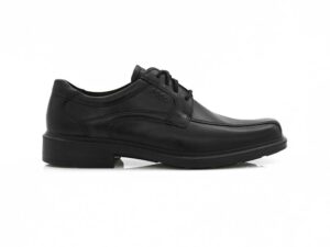 A right-hand side view of the Ecco Helsinki, in Black.