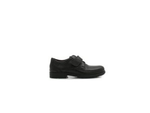 A right-hand side view of the Ecco Cohen, in Black.
