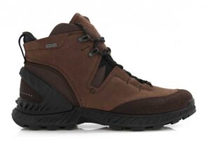 A right-hand side view of the Ecco Exohike M, in Mocha/Cocoa Brown.