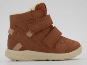 A right-hand side view of the Ecco Sp.1 Lite Infant, in Brown.