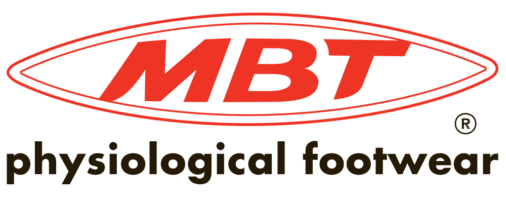 The MBT (Masai Barefoot Technology) Logo in full colour.