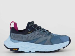 A side view of the HOKA Anacapa Low GORE-TEX, in Mountain Spring/Summer Song.
