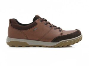 A side view of the Ecco Urban Lifestyle, in Cocoa Brown/Licorice.
