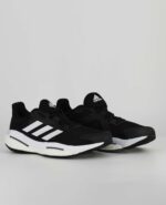 A group view of the Adidas Solarcontrol, in Core Black/Cloud White/Grey Five.