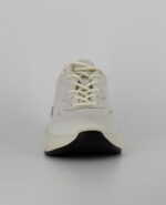 A front view of the Ecco Chunky Sneaker W, in White.