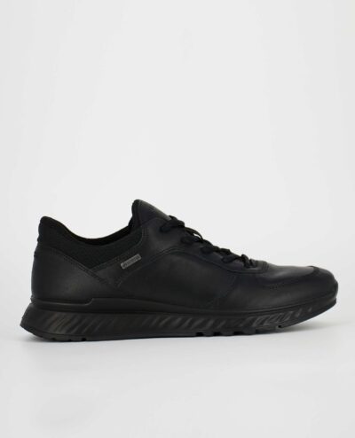 A side view of the Ecco Exostride W, in Black.