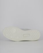 An underside view of the Ecco Street 720 W Starlight, in White.