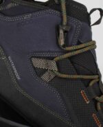 An extreme close-up of the Ecco ULT-TRN M, in Grey.