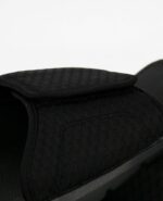 An extreme close-up of the Ascent Groove Slider, in Black.
