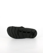 The sole of the Ascent Groove Slider, in Black.