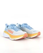 A twin view of the HOKA Bondi 8, in Summer Song/Country Air.