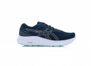 A right-hand side view of the Asics GT 4000 3, in French Blue/Pure Silver.