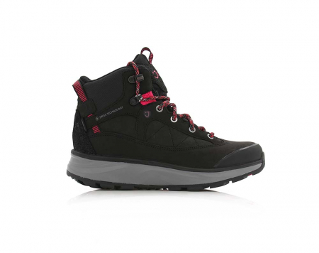 A right-hand side view of the Joya Montana Boot PTX, in Black.