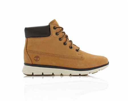 A right-hand side view of the Timberland Killington 6-Inch Boot, in Wheat Nubuck.