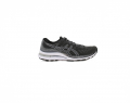 A right-hand side view of the Asics Gel Kayano 28, in Black/White.