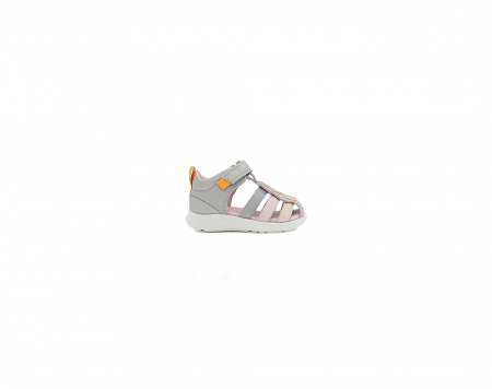 A right-hand side view of the Ecco Sp.1 Lite Infant, in Multicolour Concrete.