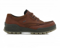 A right-hand side view of the Ecco Track 25 M, in Bison/Bison.